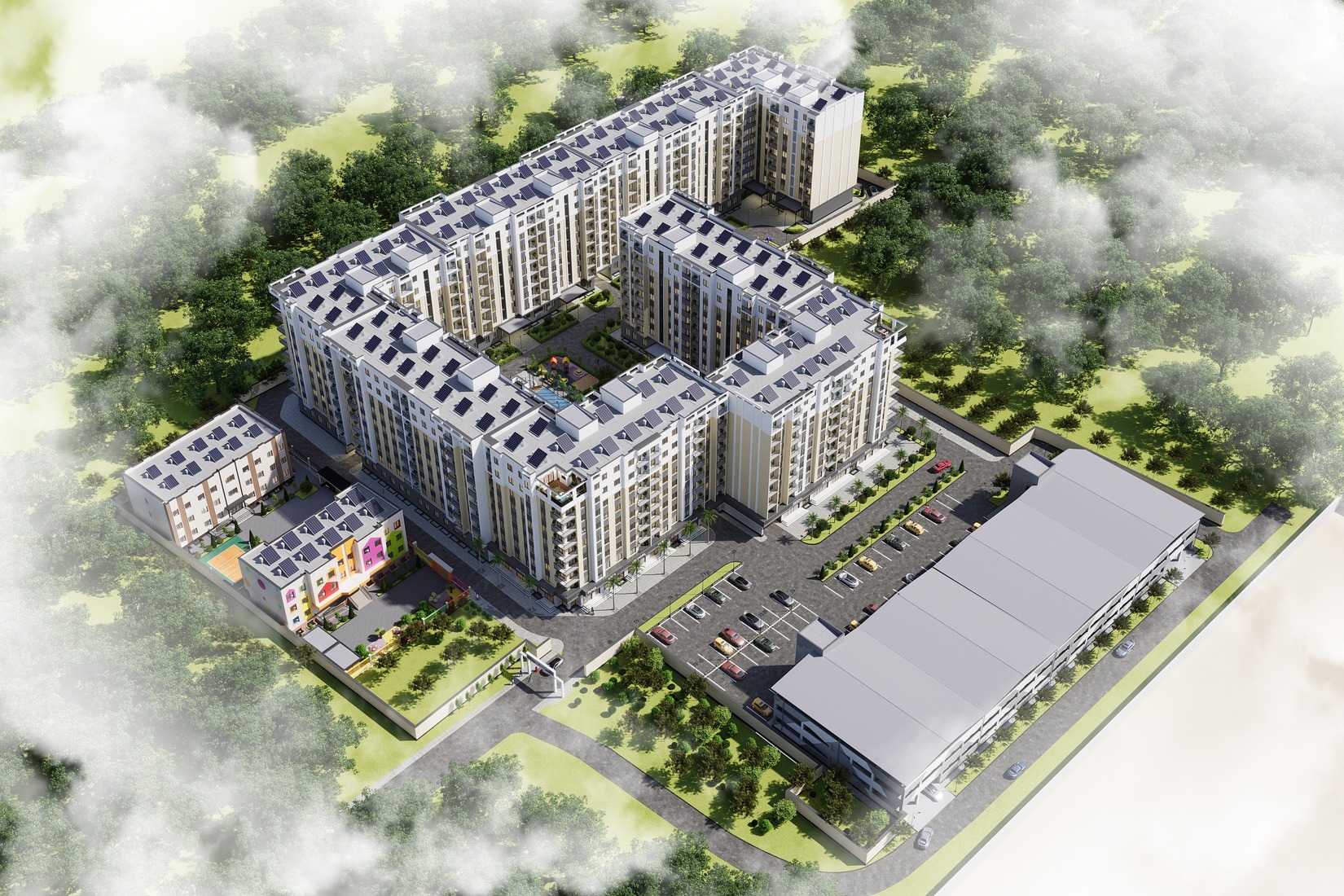 Внутренний двор комплекса