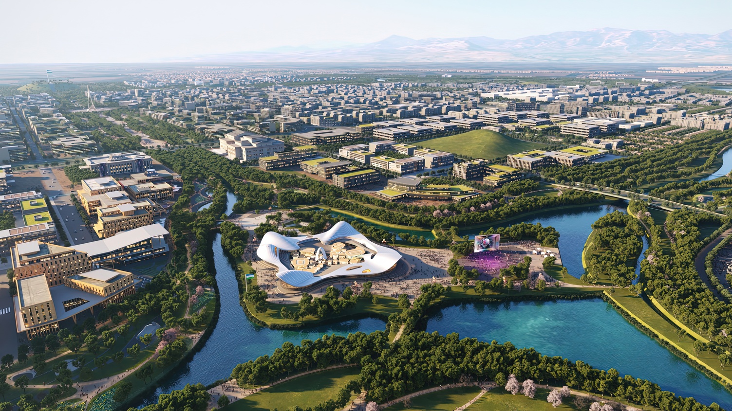 Образовательные учреждения Yangi Tashkent