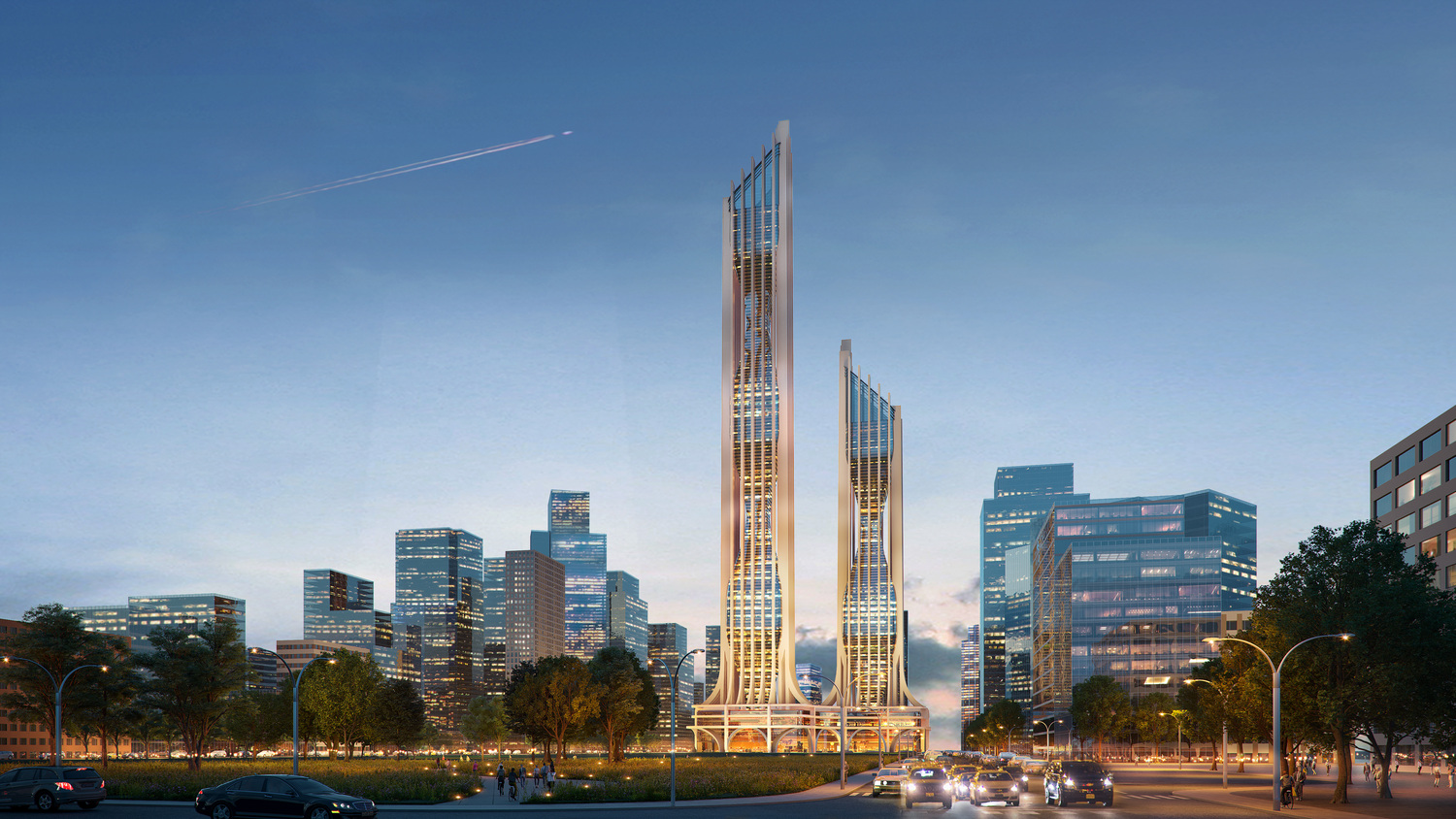 Транспортные развязки Yangi Tashkent